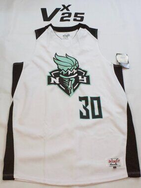 NEW Men’s NY Liberty Breanna Stewart White Jersey Size Medium